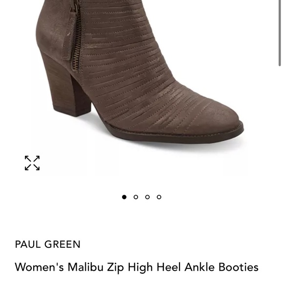 Paul Green - Women's Malibu Zip High Heel Ankle Booties - Picture 10 of 10